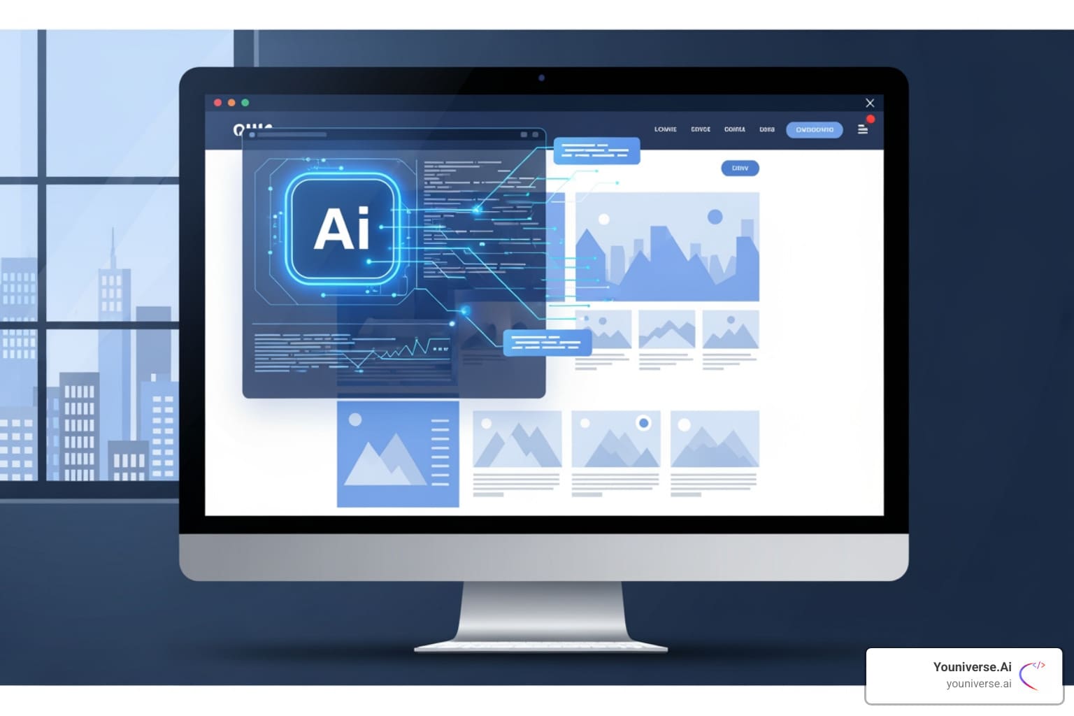 AI website builder York PA
